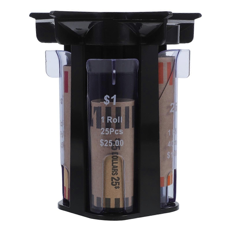 Compact Coin Organizer Coin Storage Container for Coin Collectors Multi Plastic for Coin Storage 1Pcs