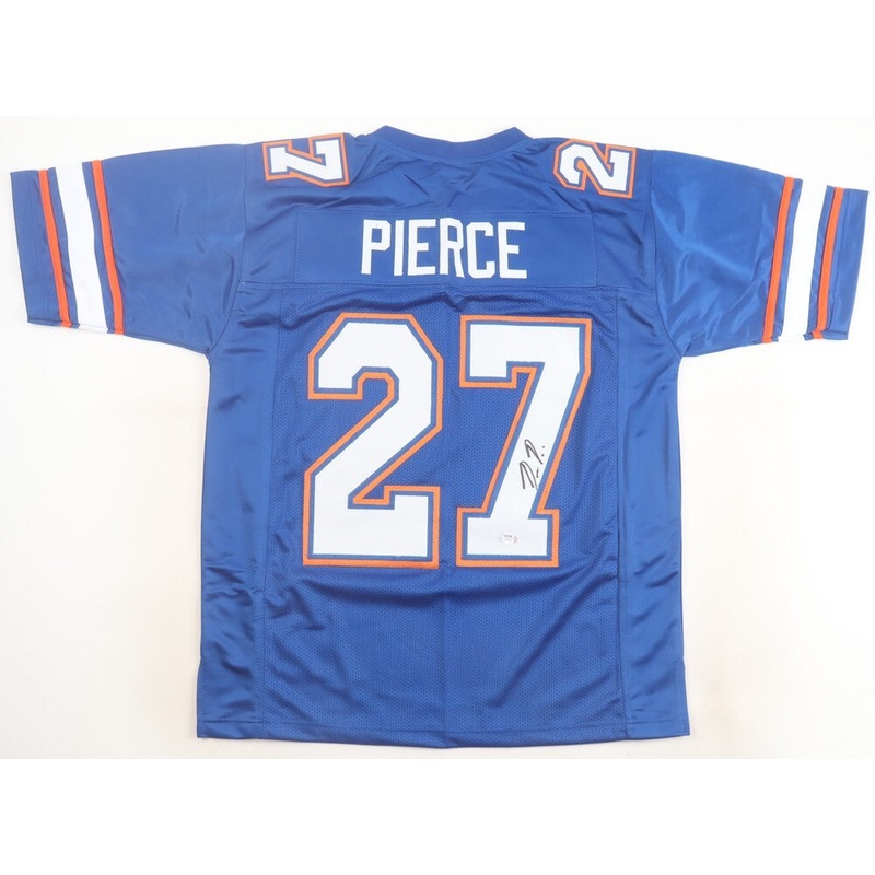 Dameon Pierce Signed Florida Gators Jersey (PSA) Texans 2022 Draft Pick R.B.