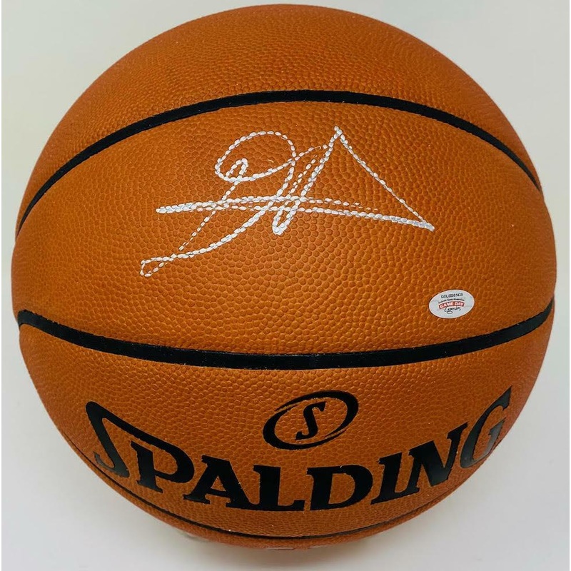 Deandre Ayton Autographed Los Angeles Lakers Authentic Basketball Steiner