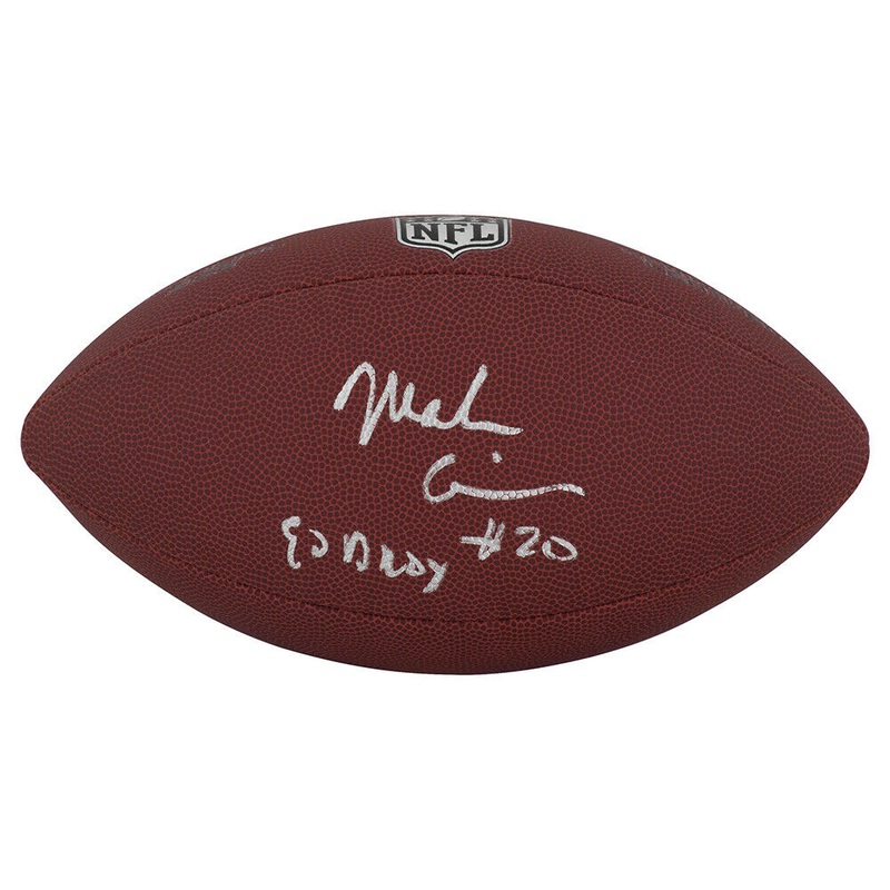 Mark Carrier Signed Wilson Limited Full Size NFL Football w/90 D’ROY – (SS COA)