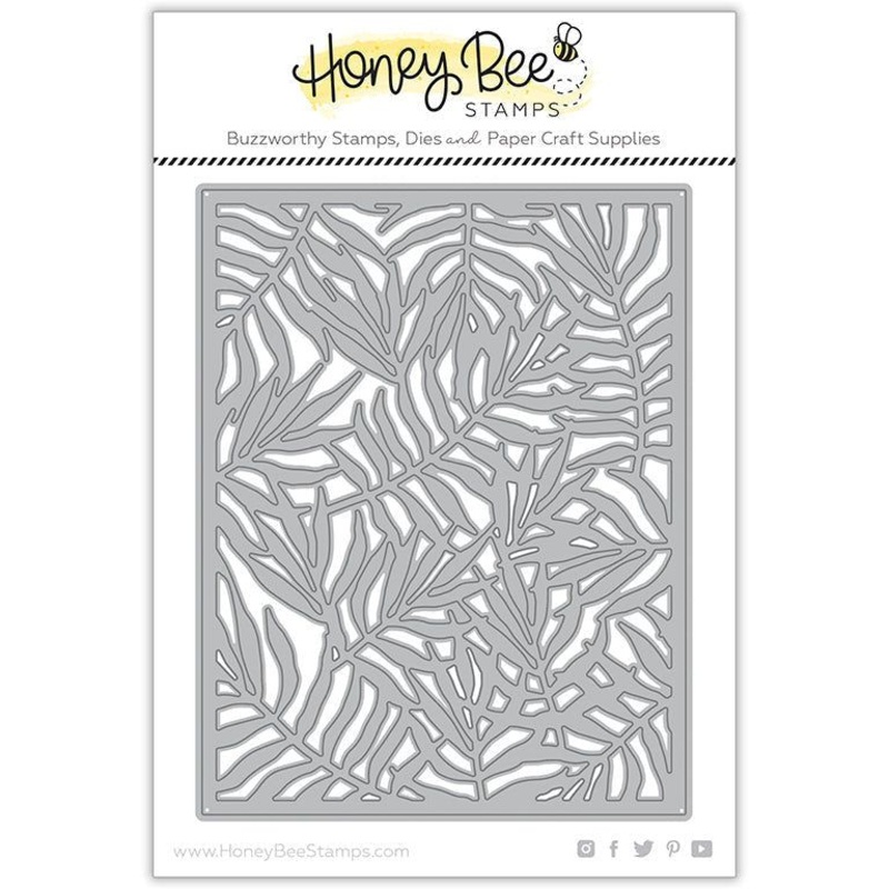 Palm Frond Cover Plate – Honey Cuts – Retiring
