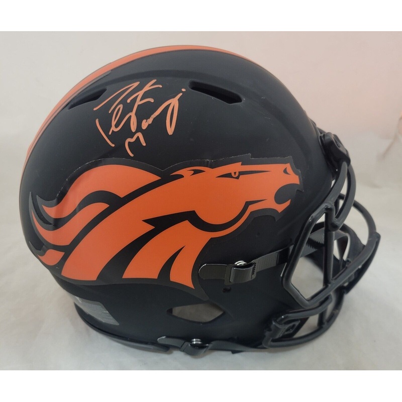 PEYTON MANNING SIGNED DENVER BRONCOS ECLIPSE AUTHENTIC HELMET FANATICS COA