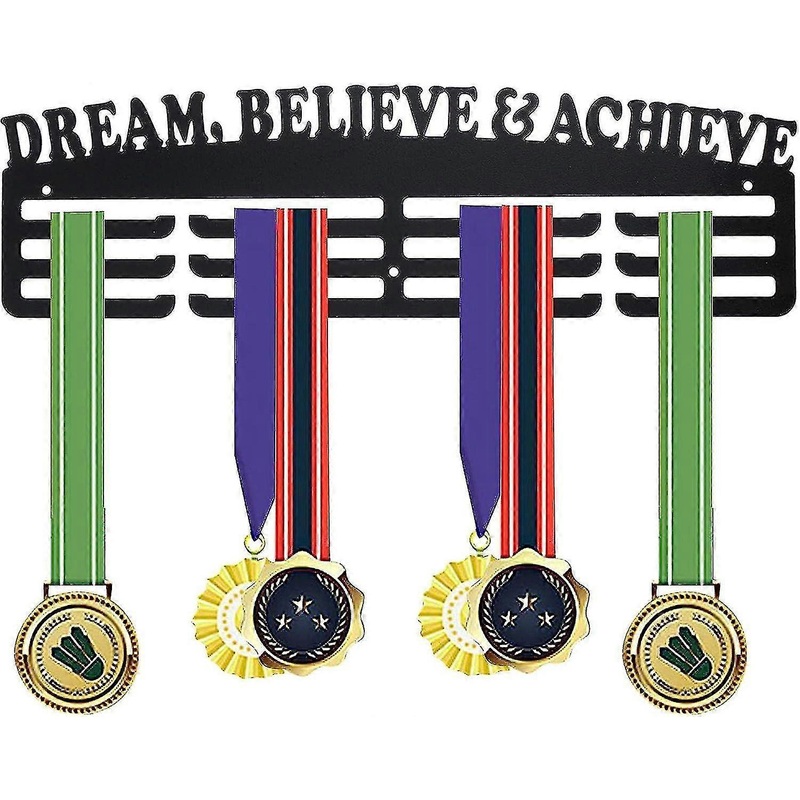 Race Award Display, Prize Ribbon Hanger Display For Wall, Large-capacity Sturdy Race Award Display Upgraded Award Holder Display With Simple Design Fo