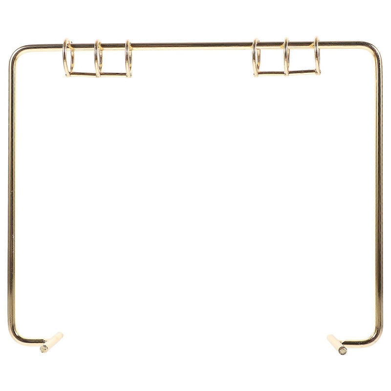 Tabletop Desk Calendar Bracket Standing Flip Calendar Support Holder Rack for Home
