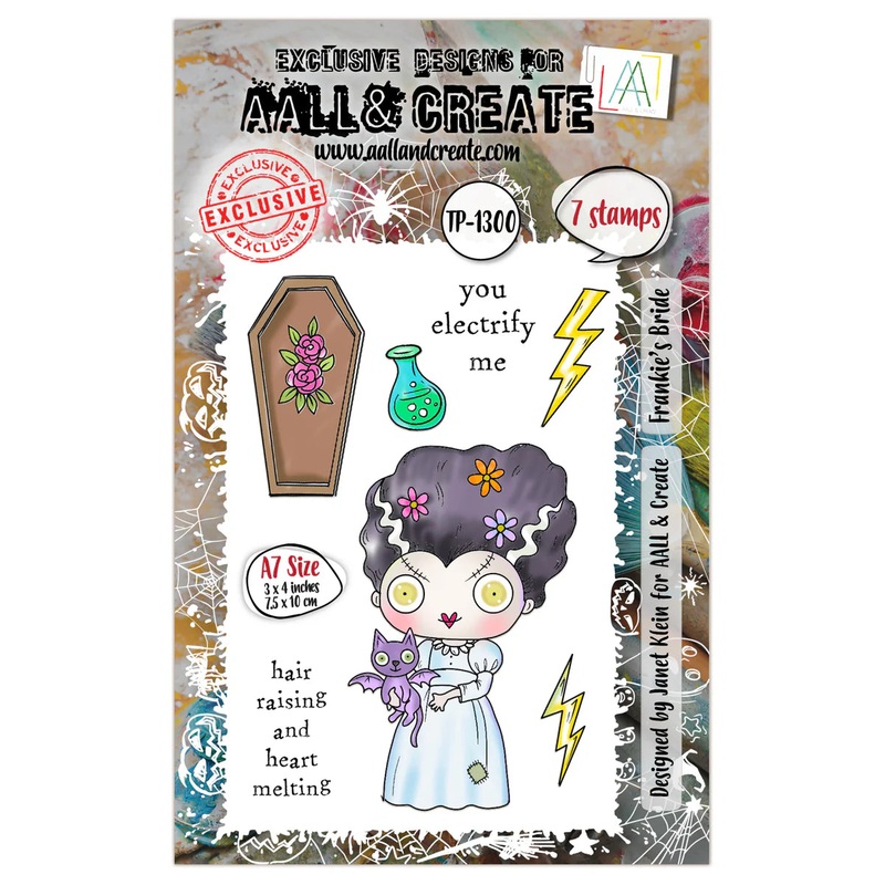 AALL and Create – A7 Stamp Set – Frankies Bride #1300