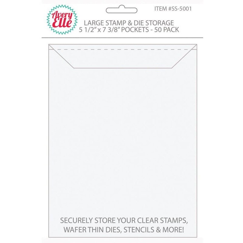 Avery Elle Large Stamp & Die Storage – 50pk