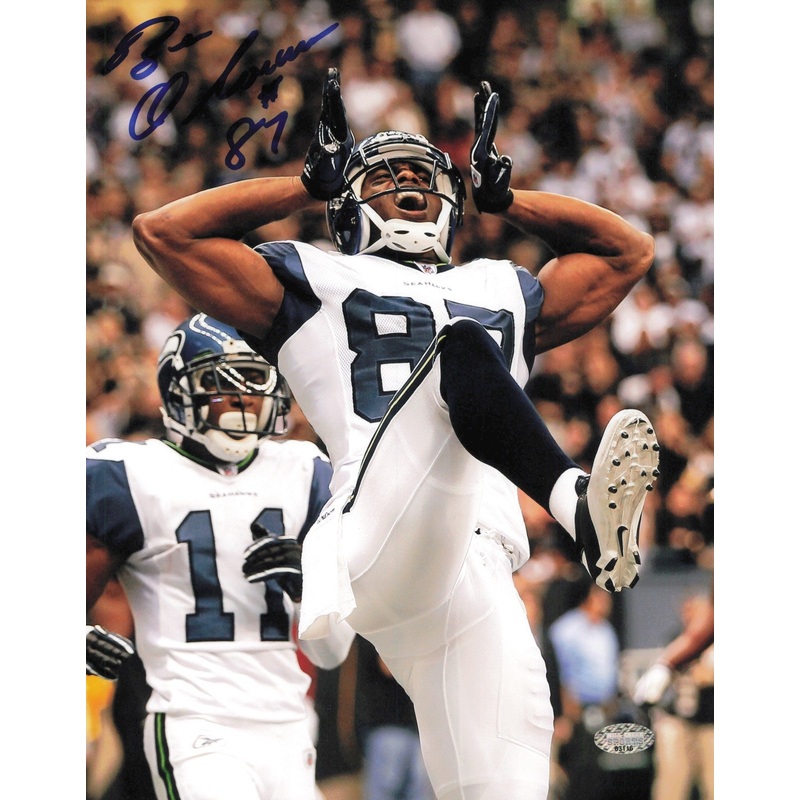 Ben Obomanu Autographed Signed 8×10 Photo Seattle Seahawks MCS Holo #63116