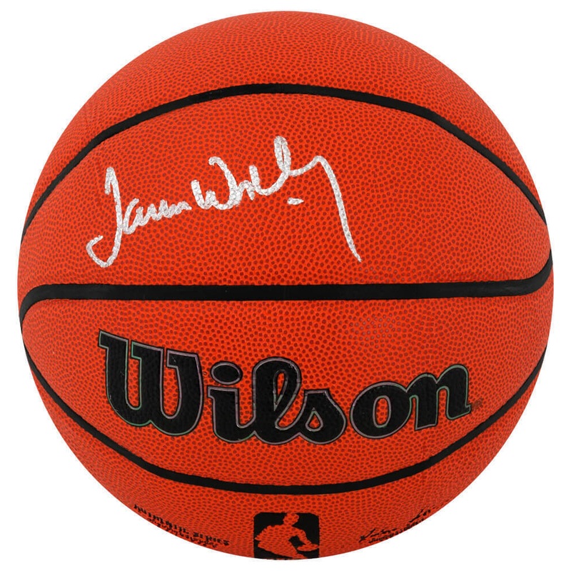 James Worthy Signed Wilson Indoor/Outdoor NBA Basketball – (SCHWARTZ COA)