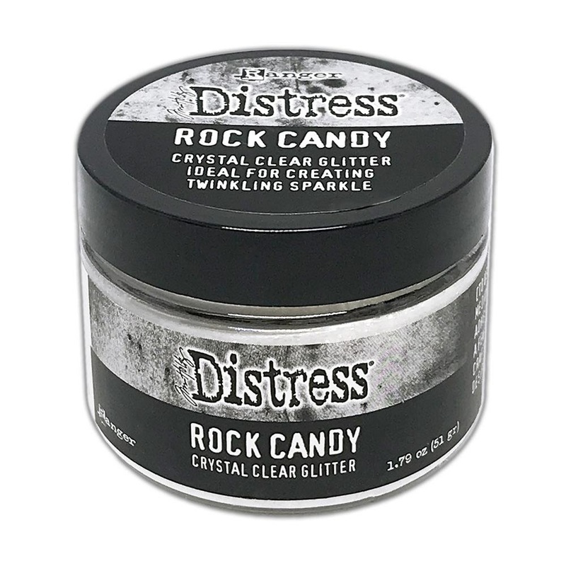 Tim Holtz Distress Rock Candy 1.79oz – Crystal Clear Glitter