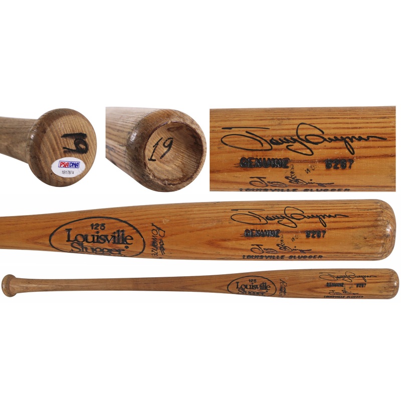 Tony Gwynn Signed 1983-1986 Rookie Era Game Used LS Bat Graded 8.5 PSA #1B17874