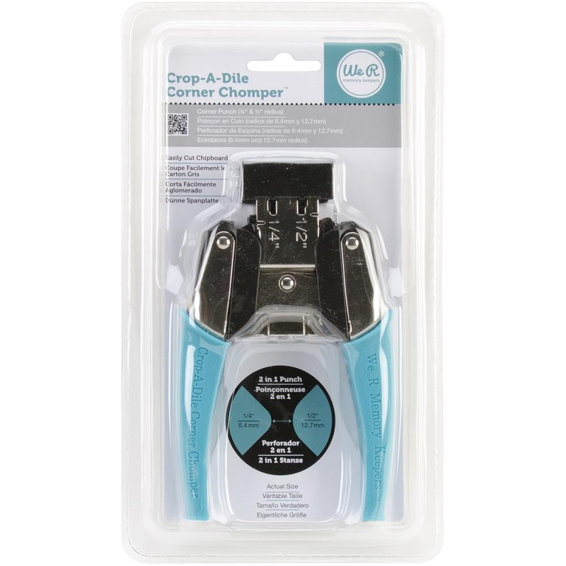 We R Crop-A-Dile Corner Chomper Tool – Rounded, .25 & .5