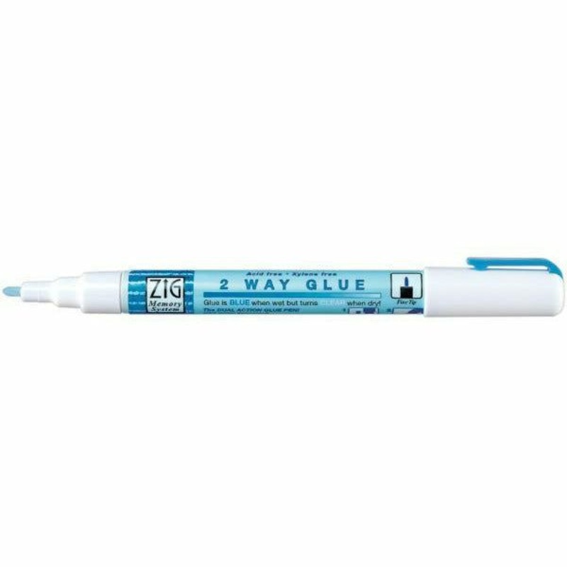 Zig 2-Way Glue Pen – Fine Tip 2mm