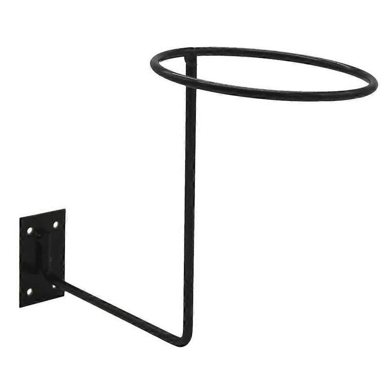 1pc Wig Display Stand Bike Motorcycle Helmet Display Rack Wall Hat Rack Black Paint Ball Stand Black