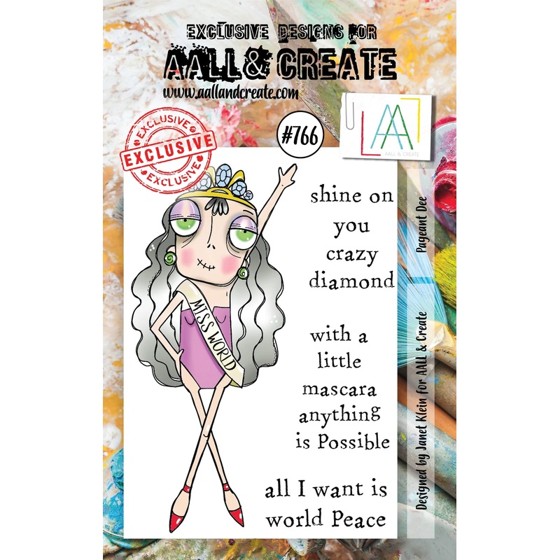AALL & Create – #766 – A7 STAMP – Pageant Dee