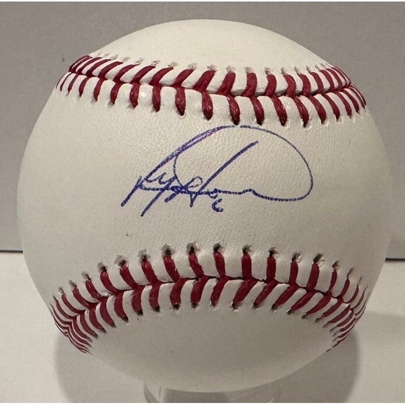 Phillies 2008 WS Champ RYAN HOWARD Signed Official MLB Baseball AUTO – BAS