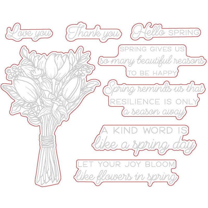 Spring Joy Bouquet – Honey Cuts – Retiring