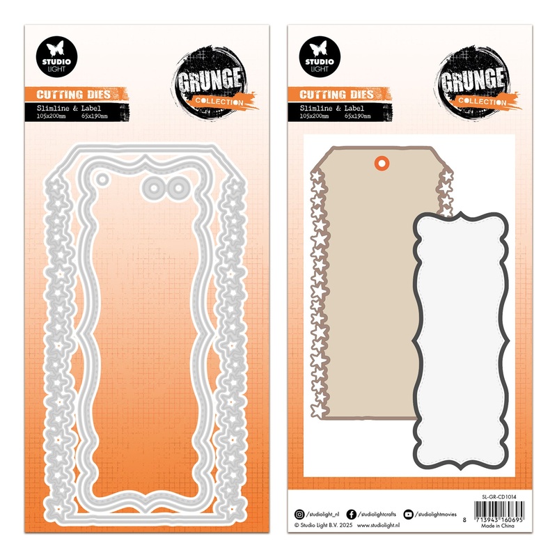 Studio Light Grunge – Cutting Die Star Label