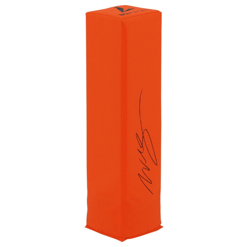 Willis McGahee Signed BSN Orange Endzone Football Pylon – (SCHWARTZ SPORTS COA)