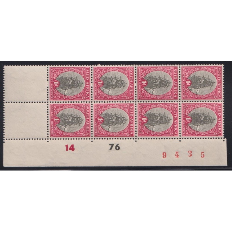 1950 1d  CYLINDER  BLOCK (14 76) UM – SACC 114