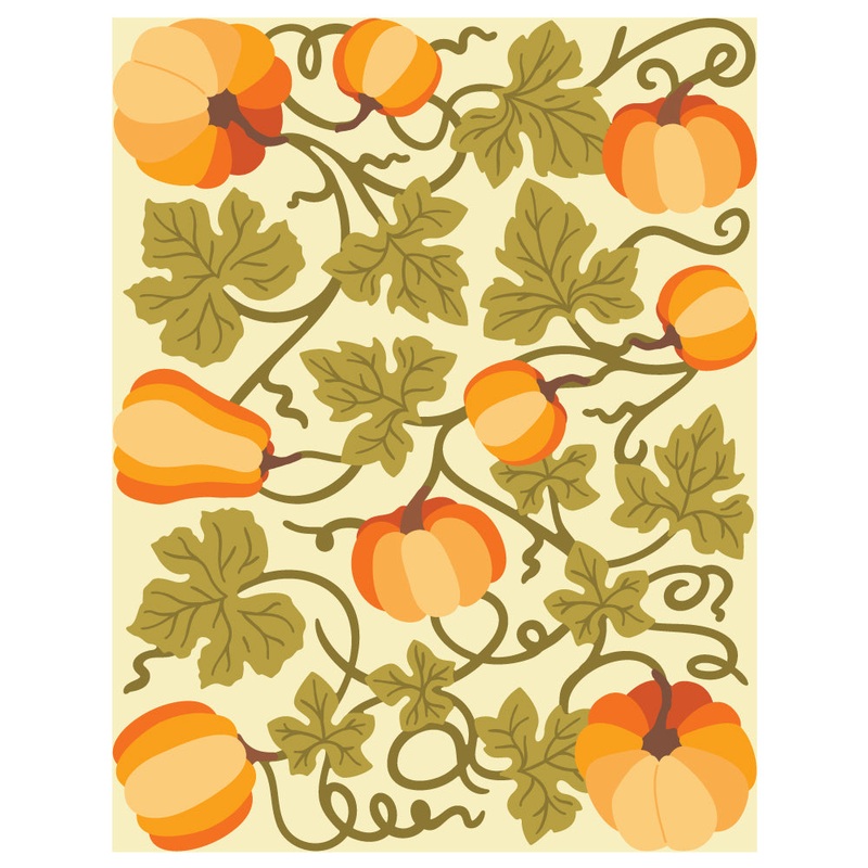 Bold Background: Pumpkin Patch – Honey Cuts