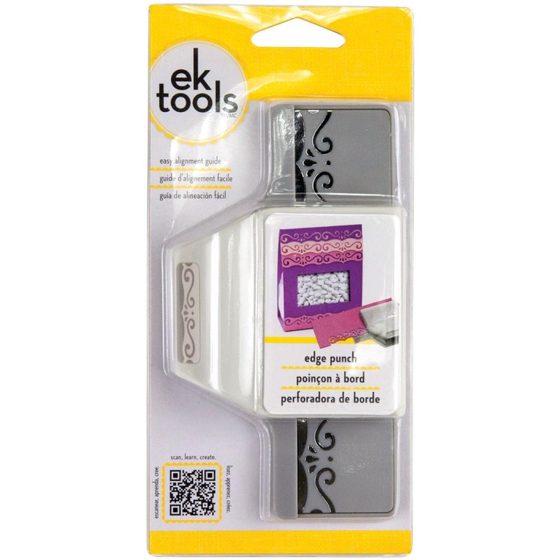 EK Tools Edge Punch Elegant Flourish Scroll, 2X1