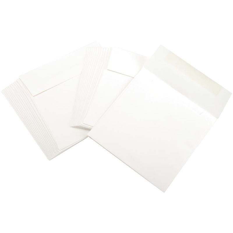 Leader Envelopes 6X6 25/Pkg Natural