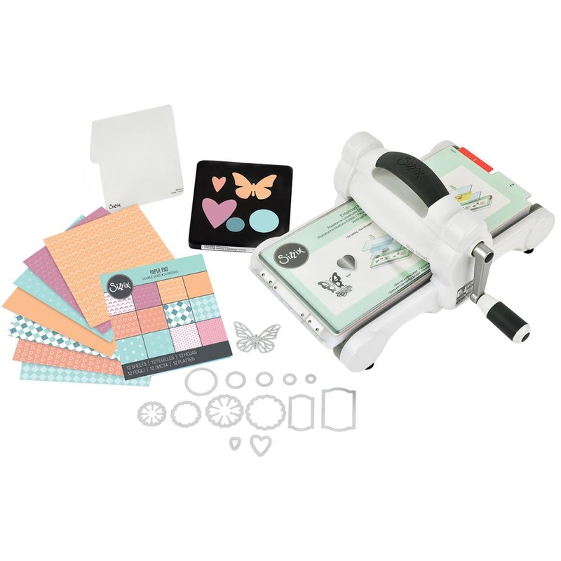 Sizzix Big Shot Starter Kit White W/Gray
