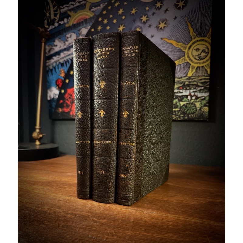 Zend Avesta, Rig-Veda, Lectures of the Arya [3-Vol Set] by Albert Pike
