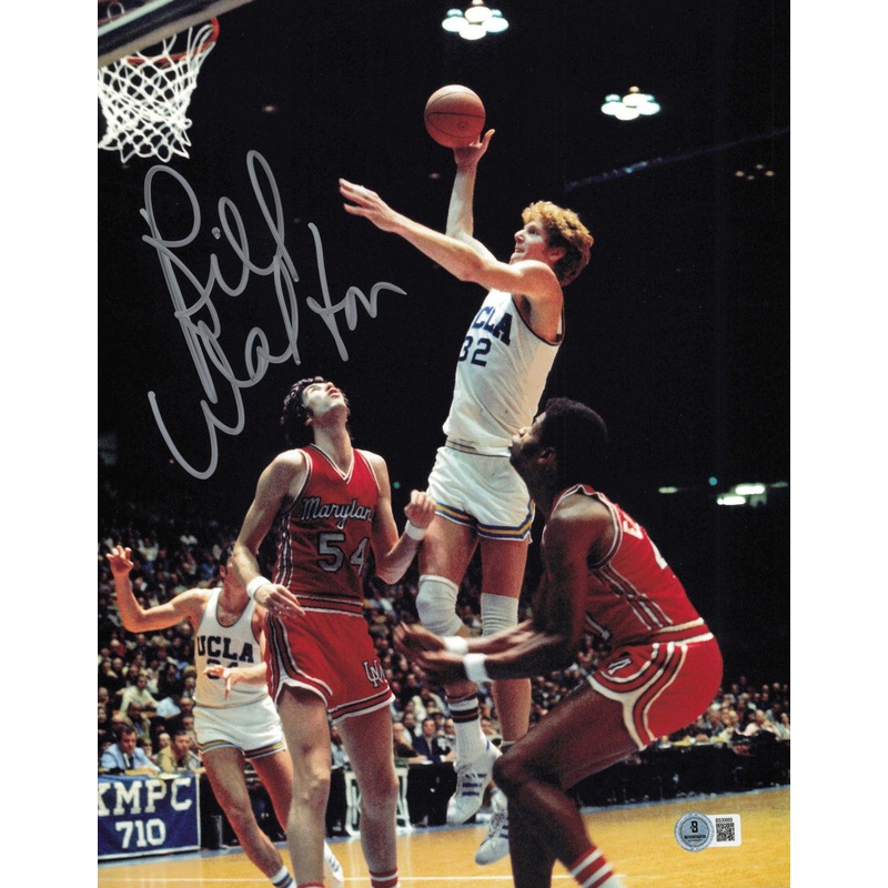 Bill Walton Autographed Signed 11×14 Photo UCLA Bruins Beckett BAS QR #SB30669