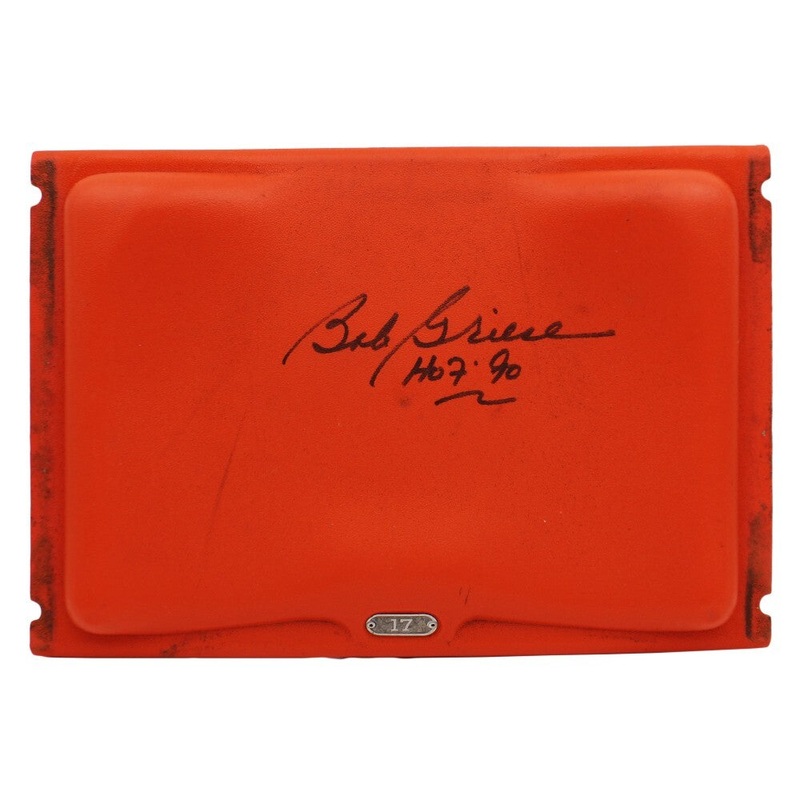 Bob Griese Signed Miami Dolphins Orange Bowl Orange #17 Stadium Seatback- HOF 90