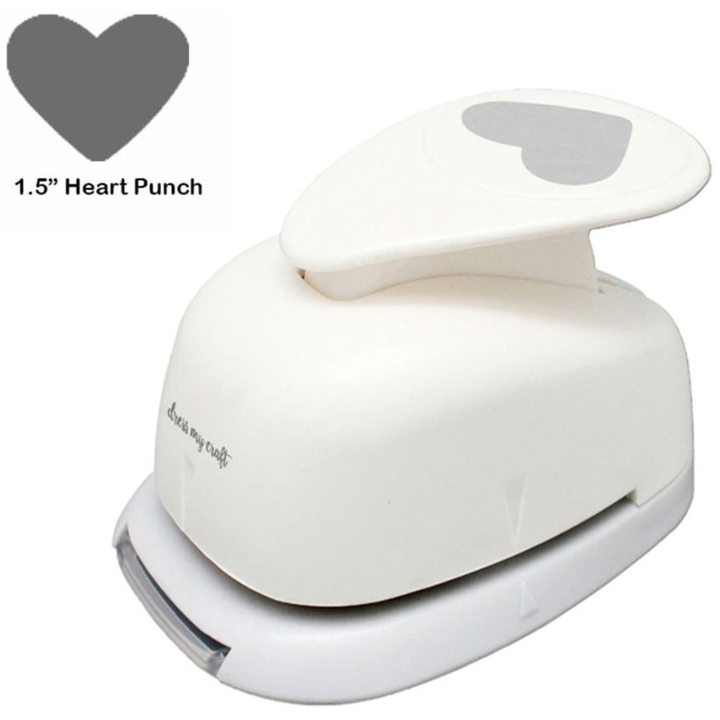 Dress My Craft Paper Punch 1.5 Heart