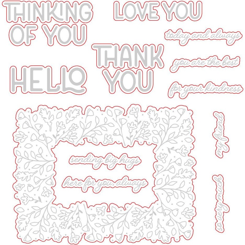 Fall Foliage Frame – Honey Cuts