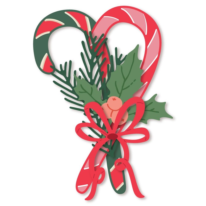 Lovely Layers: Candy Cane – Honey Cuts