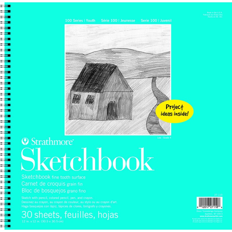 Strathmore 100 Series Sketchbook, 12 x 12