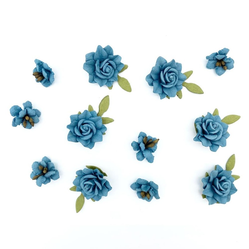 49 And Market Florets Paper Flowers Slate