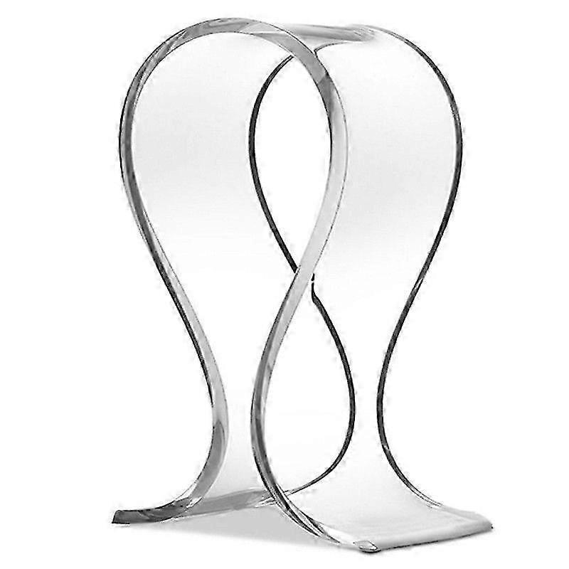 Acrylic Headphone Stand & Hanger Holder for Earphone Display – Stylish Desk Organizer for Headsets & Accessories