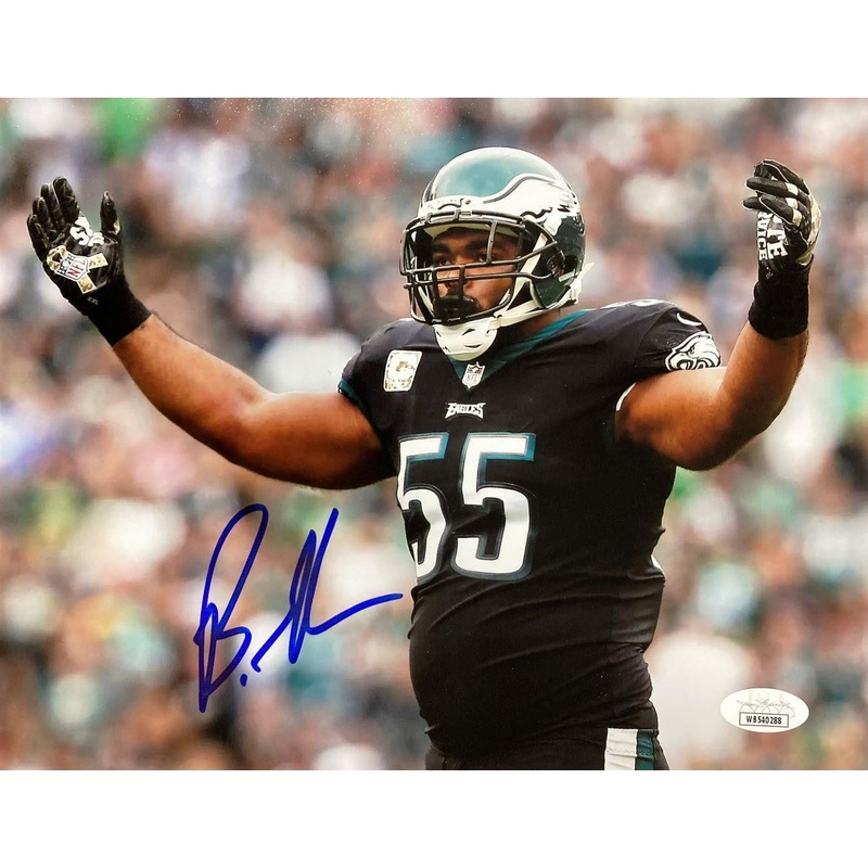 Brandon Graham Signed 8×10 Philadelphia Eagles Photo JSA