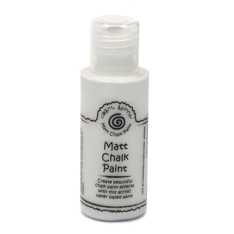 Cosmic Shimmer Andy Skinner Matt Chalk Paint Buff 50ml