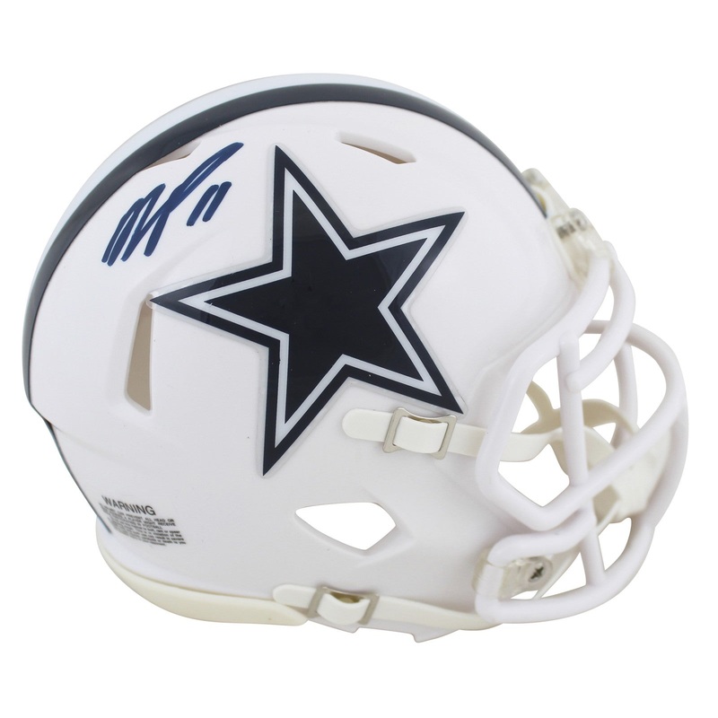 Cowboys Micah Parsons Authentic Signed 2022 Alt White Speed Mini Helmet Fanatics
