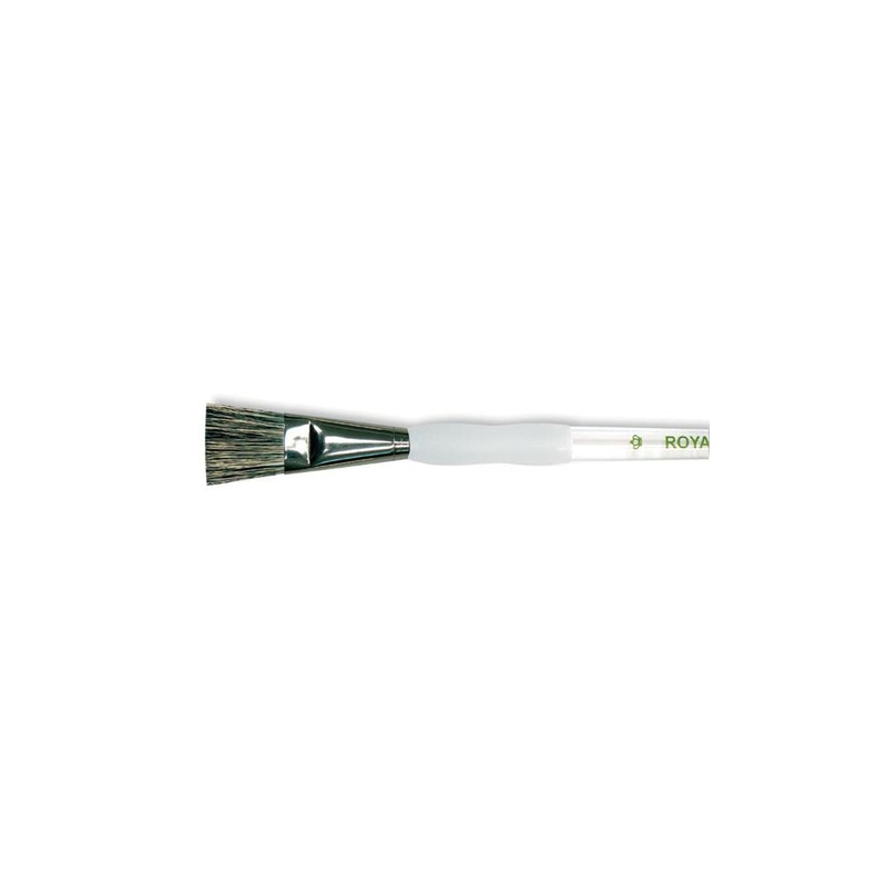 Soft-Grip Bristle Glaze Brush 1/2 Width