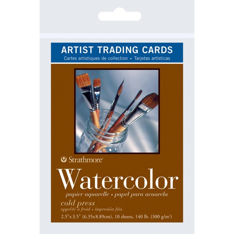 Strathmore Artist Trading Cards 2.5X3.5 10/Pkg Watercolor