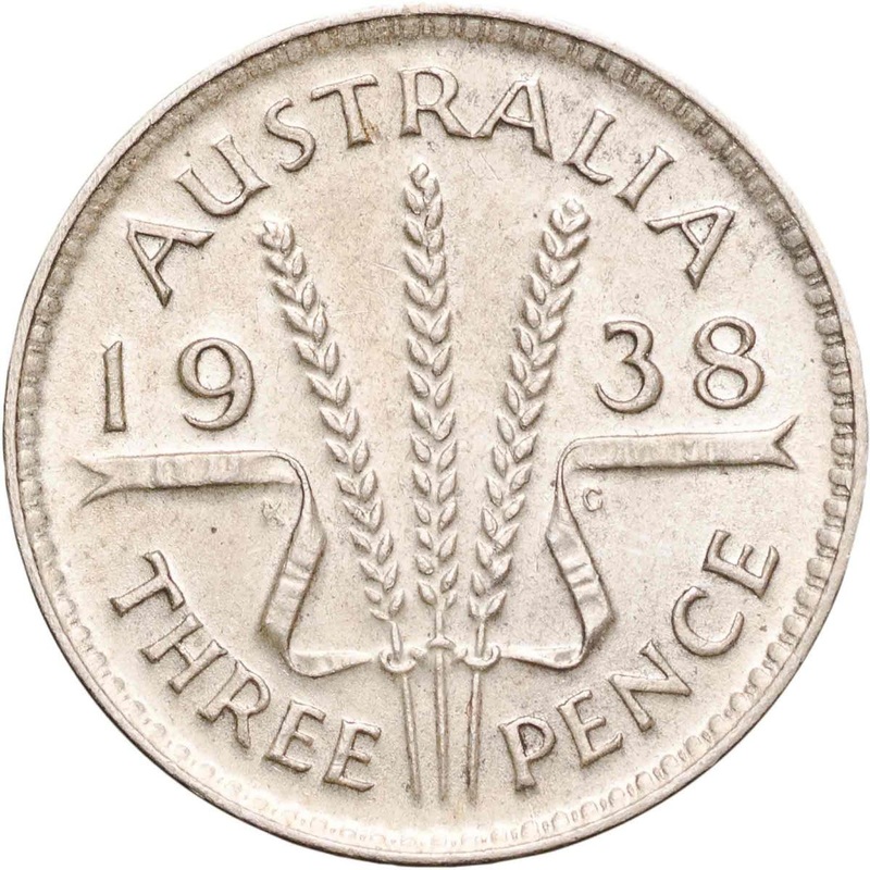 1936 & 1938 Threepence Pair Very Fine-Extremely Fine