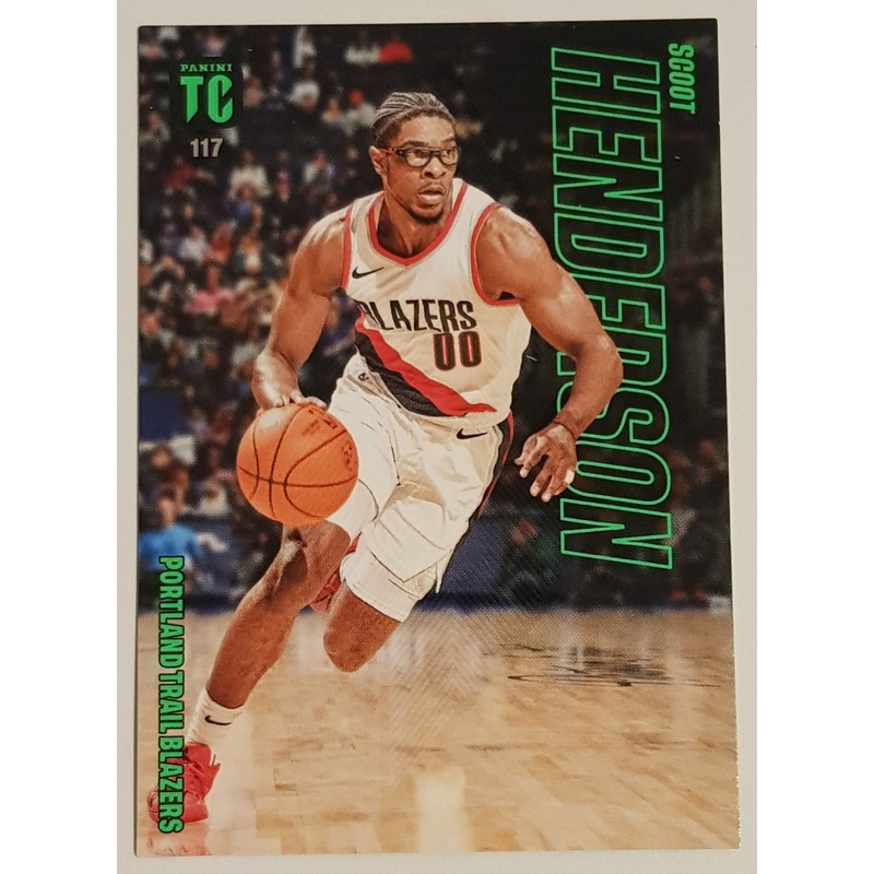2023-24 Panini NBA Top Class Autographs Scoot Henderson #117 Rookie Card