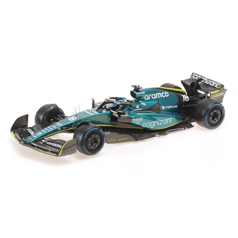 ASTON MARTIN ARAMCO COGNIZANT FORMULA ONE TEAM AMR22 – LANCE STROLL – BAHRAIN GP 2022  – 1:18 Scale Resin Model Car