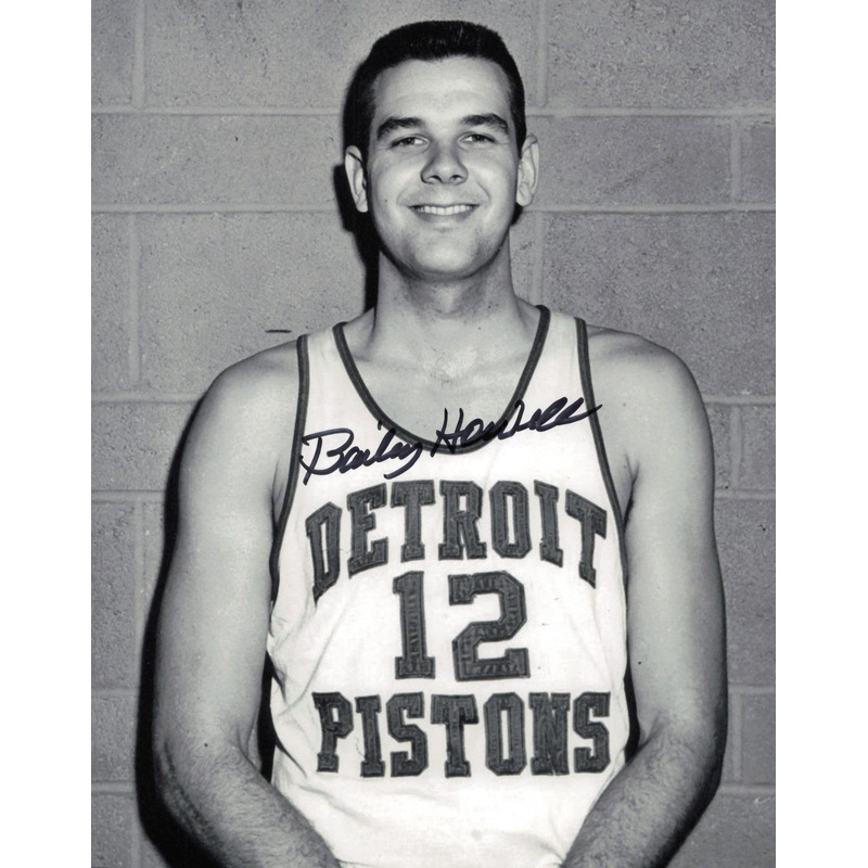 Bailey Howell Autographed Signed 8×10 Photo Detroit Pistons SKU #244918