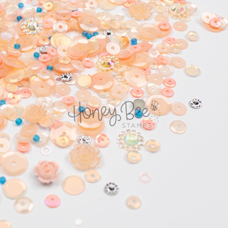 Cozy Bloom – Sequin Mix with Rose and Flower Charms