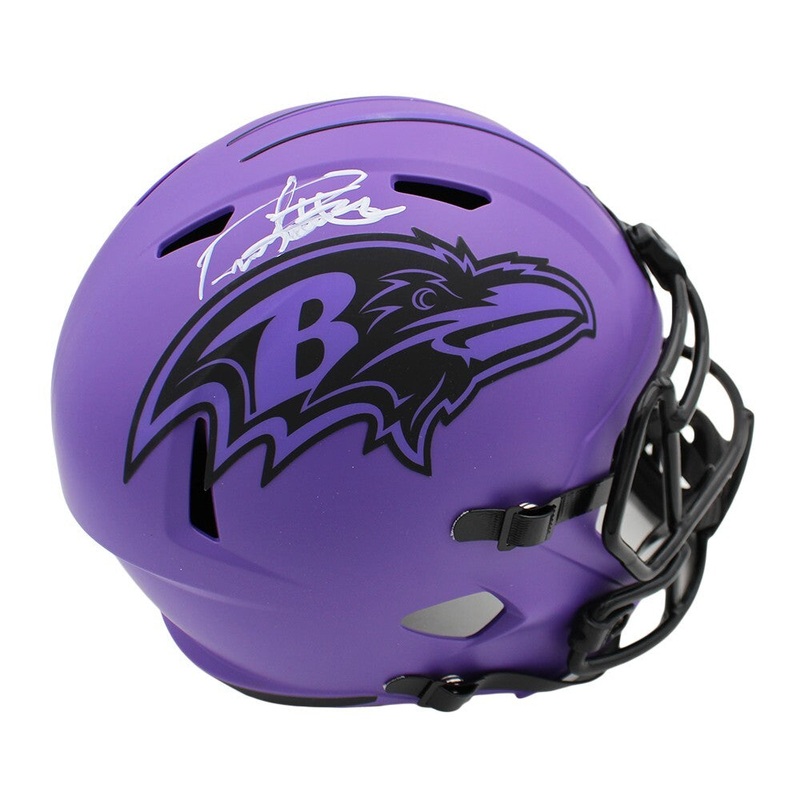 Derrick Henry Signed Baltimore Ravens Speed Full Size Rave NFL Helmet
