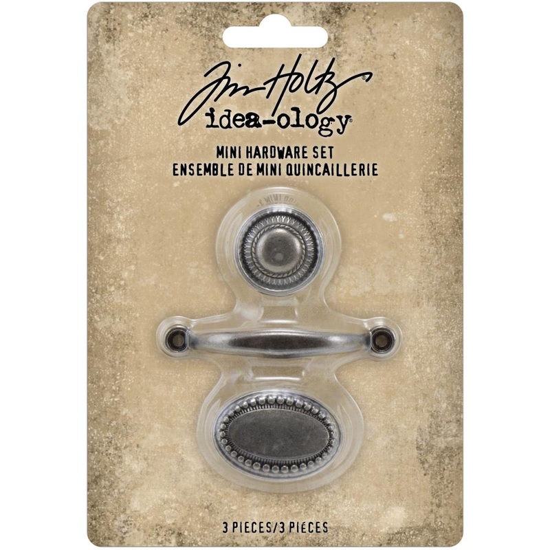 Idea-Ology Mini Metal Hardware Pulls 3/Pkg