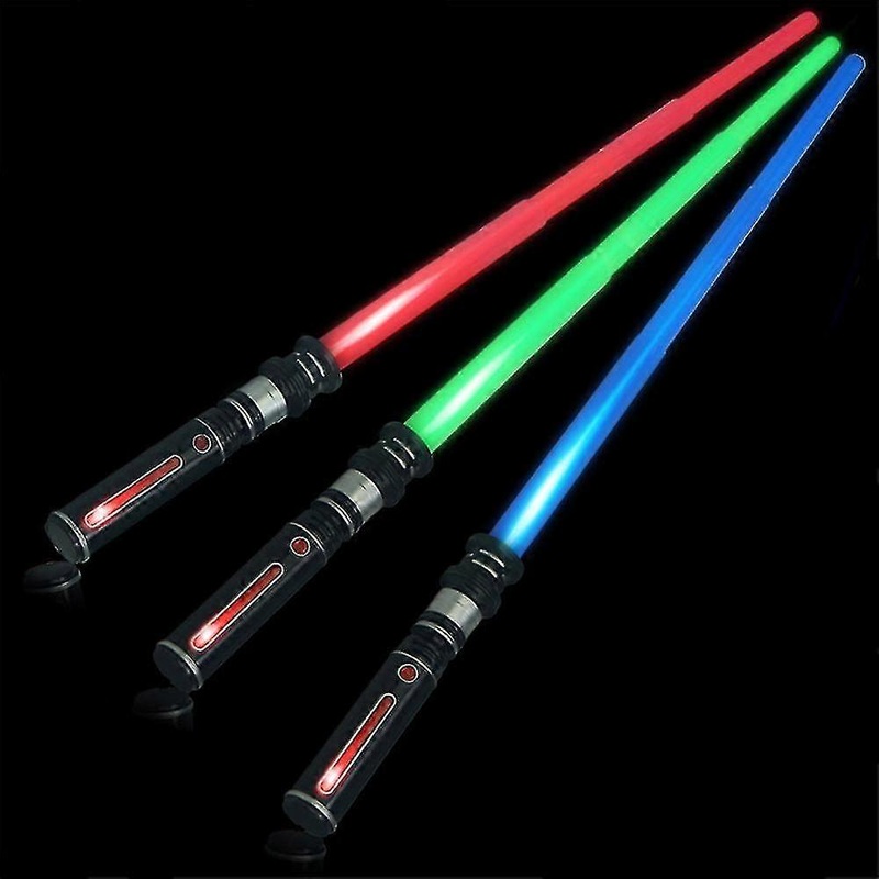 Light Up Saber Telescopic Extendable & Collapsable Laser Sword(red)
