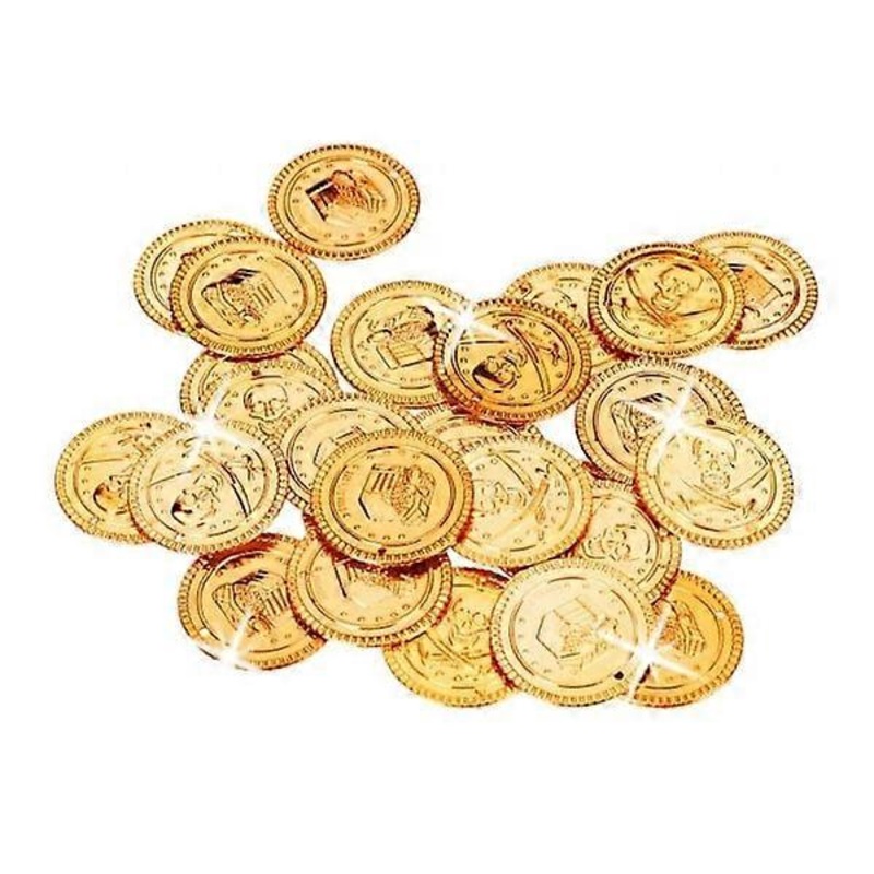 Pirates with gold coins.